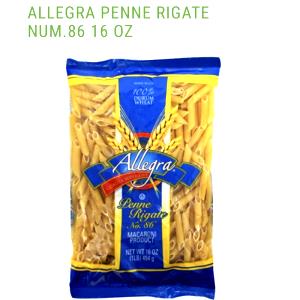 3/4 cup (58 g) Penne Rigate No. 86