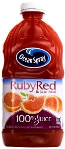 3/4 cup (6 oz) Unsweetened Grapefruit Juice