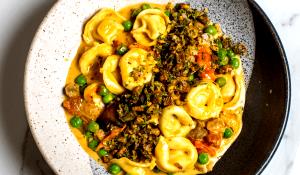 3/4 cup (65 g) Mushroom Tortellini