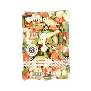 3/4 cup (80 g) Italian Style Blend Vegetables