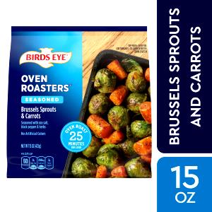 3/4 cup (82 g) Oven Roasters Brussels Sprouts & Carrots