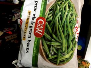 3/4 cup (83 g) Whole Green Beans (Frozen)