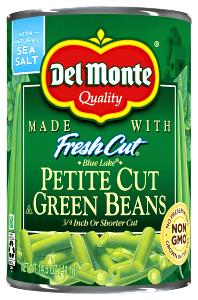 3/4 cup (83 g) Whole Petite Green Beans