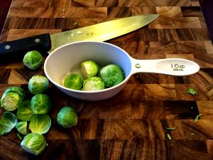 3/4 cup (84 g) Baby Brussels Sprouts