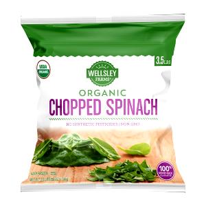 3/4 cup (85 g) 100% Organic Chopped Spinach