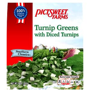 3/4 cup (85 g) All Natural Turnip Greens with Diced Turnips