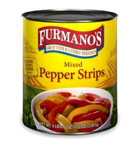 3/4 cup (85 g) Mixed Pepper Strips
