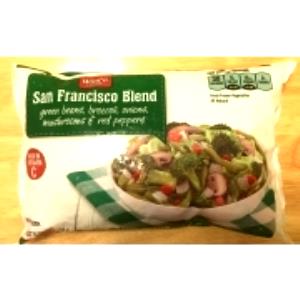 3/4 cup (85 g) San Francisco Blend Vegetables