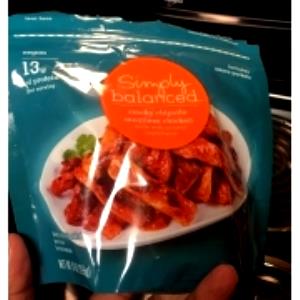 3/4 cup (85 g) Smoky Chipotle Meatless Chicken