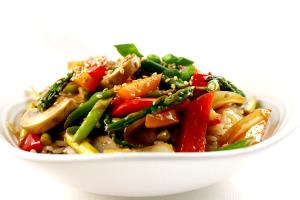 3/4 cup (85 g) Stir Fry Vegetables with Rice