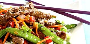 3/4 cup (85 g) Sugar Snap Stir Fry