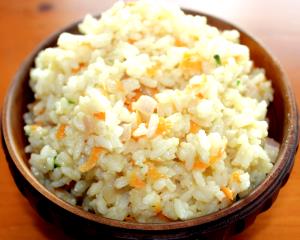 3/4 Cup Coconut Ginger Rice, Dry