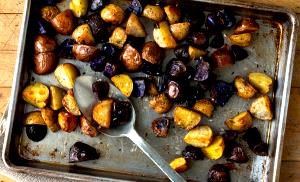 3/4 cup diced (110 g) Baby Purple Potatoes