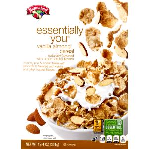 3/4 cup Essentially You Cereal Vanilla Almond