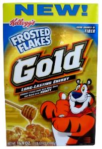 3/4 Cup Frosted Flakes Gold Cereal
