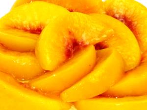 3/4 Cup Frozen Fruit, Sliced Peaches
