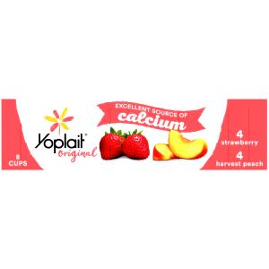 3/4 Cup Fruit Harvest, Peach-Strawgberry