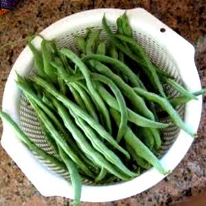 3/4 Cup Green Beans, Raw