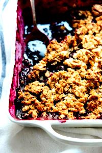 3/4 Cup Honey Almond Crisp Cereal, Blueberries