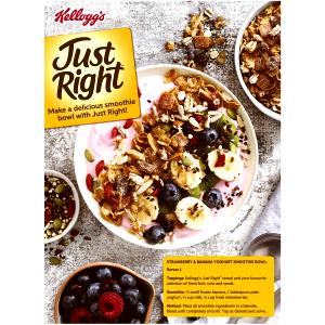 3/4 Cup Just Right Cereal, Fruit & Nut