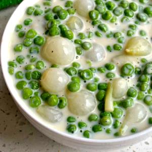 3/4 Cup Peas & Pearl Onions