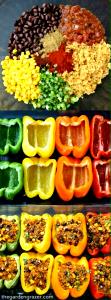 3/4 cup Peppers & Onions Stir Fry