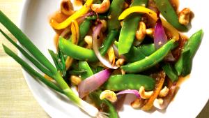 3/4 Cup Sugar Snap Pea Stir Fry