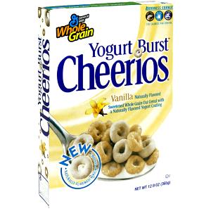 3/4 Cup Yogurt Burst Cheerios Cereal, Vanilla