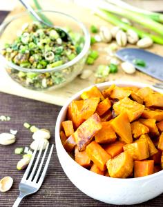 3/4 cups (99 g) Cubed Sweet Potatoes