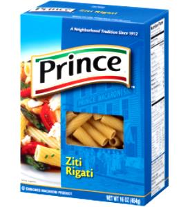 3/4 cups dry (56 g) Ziti Rigati