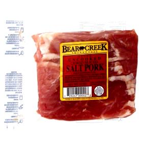 3/4 oz (21 g) Salt Pork