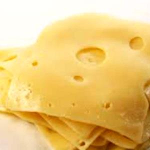 3/4 Oz Processed Cheese, Swiss, Slice, Nonfat