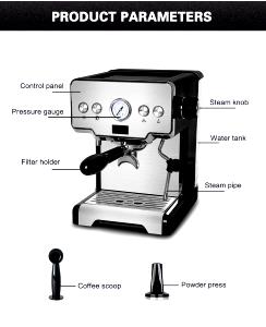 3/4 scoop (14 g) Espresso