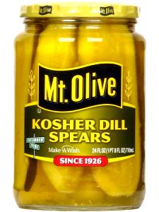 3/4 spear (1 oz) Kosher Dill Pickle Spears