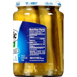 3/4 spear (1 oz) Purely Pickles Kosher Dill Spears