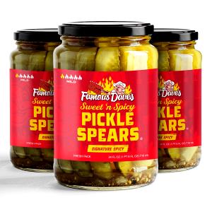 3/4 spear (28 g) Signature Spicy Pickle Spears