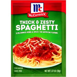 3/4 tsp (2.5 g) Hearty Spaghetti Sauce Blend