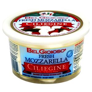 3 balls (28 g) Ciliegine Whole Milk Fresh Mozzarella