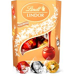 3 balls (36 g) Lindor Dark Chocolate Truffles with a Smooth Filling