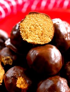 3 Balls Lindor Truffles, Peanut Butter