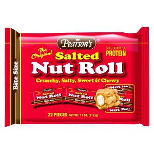 3 bars (42 g) Salted Nut Roll Bite Size