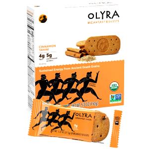 3 biscuits (37.5 g) Cinnamon Tahini Breakfast Biscuits