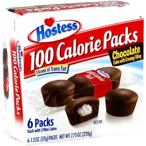 3 cakes 100 Calorie Pack Mini Cakes