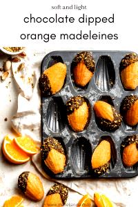 3 cakes (63 g) Chocolate Dipped Madeleines