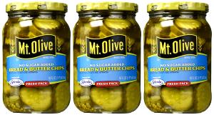 3 chips (1 oz) No Sugar Added Bread & Butter Chips