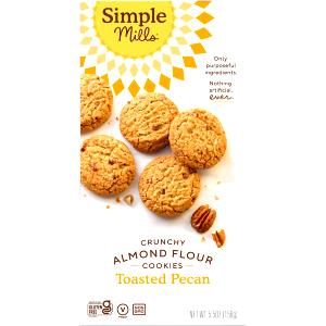 3 cookies (22 g) Toasted Pecan Crunchy Cookies