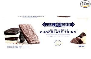 3 cookies (25 g) Belgian Chocolate Cinnamon Thins