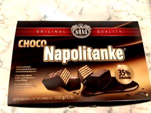 3 cookies (27 g) Napolitanke S Cokoladom
