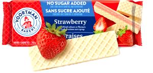 3 cookies (27 g) Sugar Free Strawberry Wafer Cookies