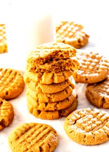 3 cookies (28 g) Mini Peanut Butter Cookies